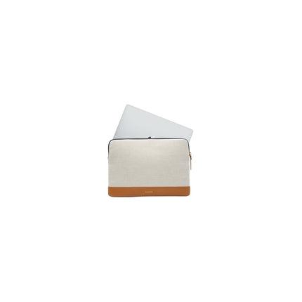 Housse CASYX Pour PC ou Macbook 15'' Gris/Beige