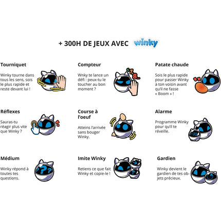 Robot connecté WINKY ludo-éducatif