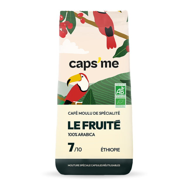 Café moulu CAPS ME de spécialité Le Fruité 200g