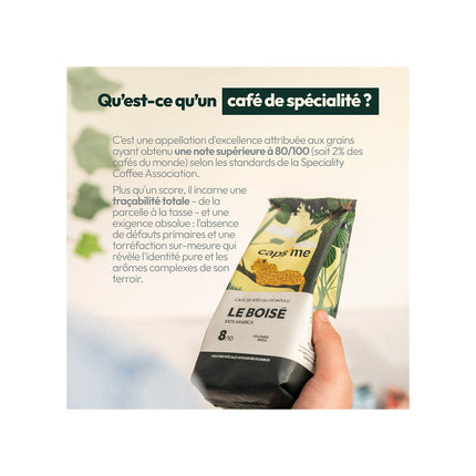 Café moulu CAPS ME de spécialité Le Fruité 200g