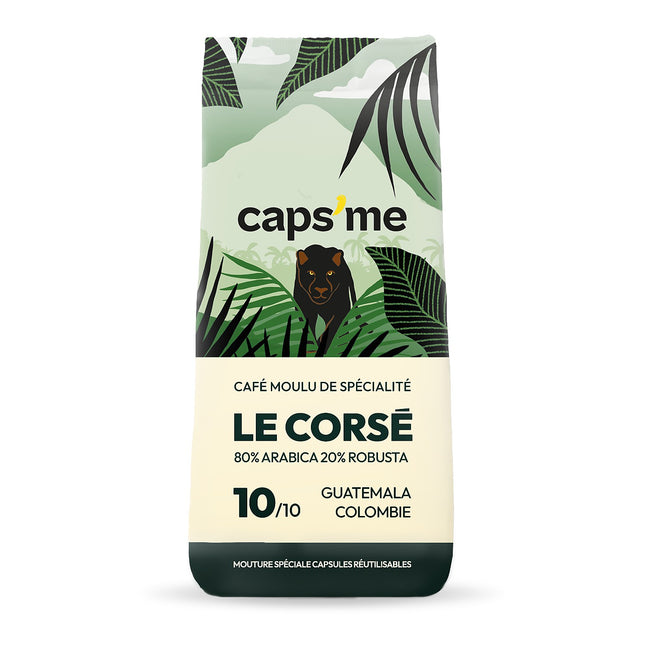 Café moulu CAPS ME de spécialité Le Corsé 200g
