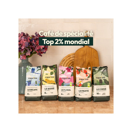Café moulu CAPS ME de spécialité Le Corsé 200g