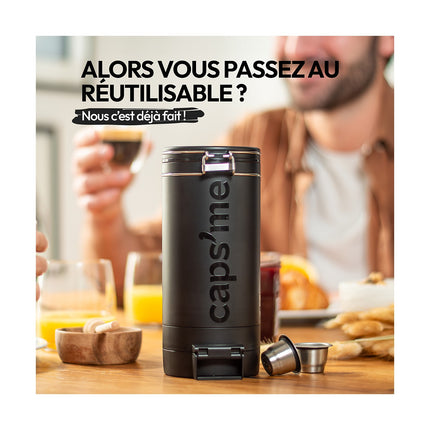 Capsule réutilisable CAPS ME x3 compatibles Nespresso® Original