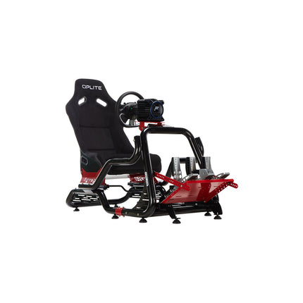 Siège de simulation OPLITE Cockpit GTR S8 ELITE FORCE Rouge