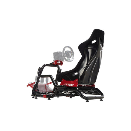 Siège de simulation OPLITE Cockpit GTR S8 ELITE FORCE Rouge