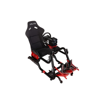 Siège de simulation OPLITE Cockpit GTR S8 ELITE FORCE Rouge
