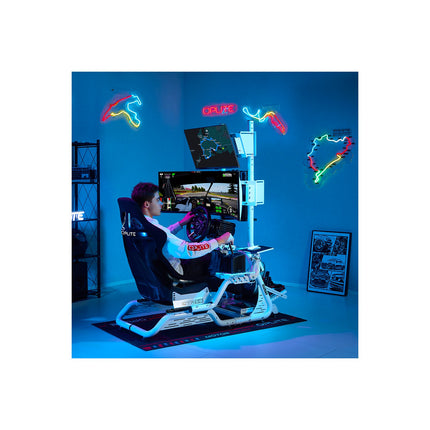 Support OPLITE GTR S8 MONITR STAND Blanc