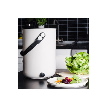 Composteur de cuisine BOKASHI Organico 2 set de 2 bacs 9.6L blanc