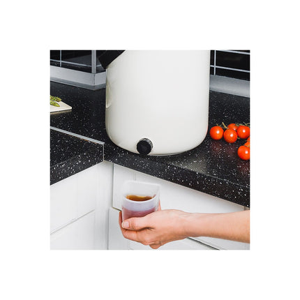 Composteur de cuisine BOKASHI Organico 2 set de 2 bacs 9.6L blanc