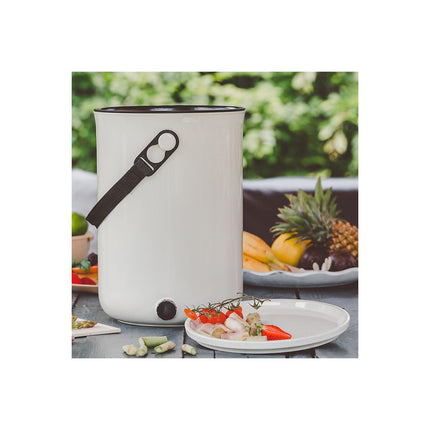 Composteur de cuisine BOKASHI Organico 2 set de 2 bacs 9.6L blanc