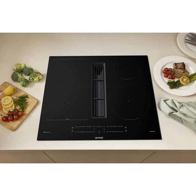 Plaque induction aspirante GORENJE GEH6432BSCWF