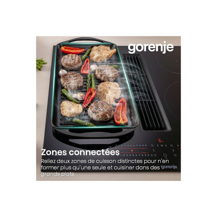 Plaque induction aspirante GORENJE GEH6432BSCWF
