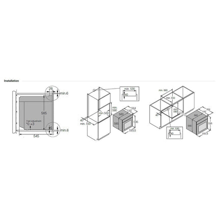 Four encastrable fonction vapeur ASKO OCS56BGH