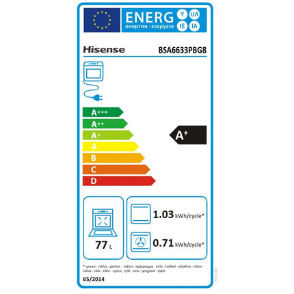 Four Pyro HISENSE BSA6633PBG8