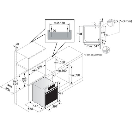 Four encastrable ASKO OCS8678G