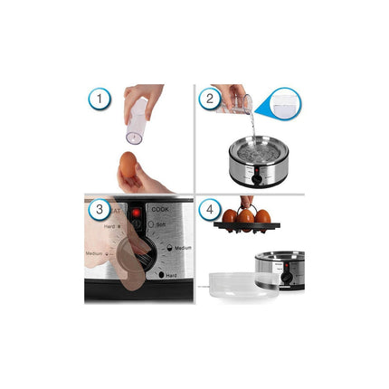 Cuiseur à oeufs DURONIC Duronic EB35 BK Cuiseur à oeufs De 1 à 7