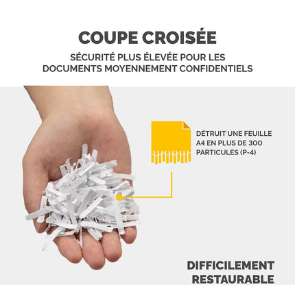 Destructeur FELLOWES M-7CM