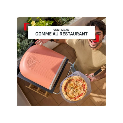 Four à pizza électrique TEFAL Pronto JM600TE0 pizza 30 cm préchauffage 15 min, jusqu'à 400°C