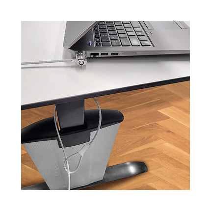 Support ordinateur portable NEDIS pour PC Verrouillage à Clé 1,8m Fiable