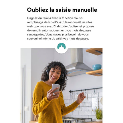 Logiciel antivirus et optimisation NORDVPN NordPass Premium 1 an d'abonnement