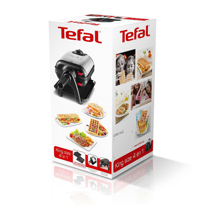 Gaufrier TEFAL WM755D12 King Size 4 en 1
