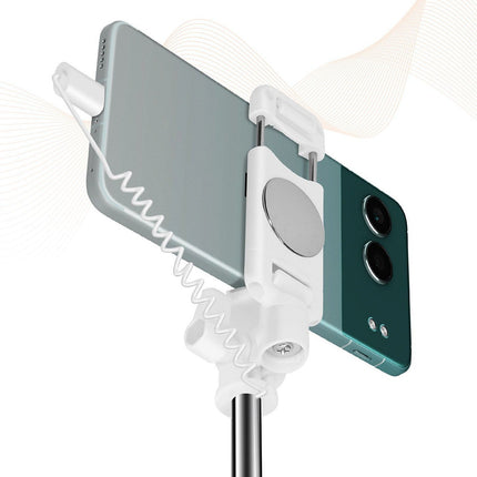 Perche à selfie LINQ Perche Selfie Miroir Intégré USB C Blanc