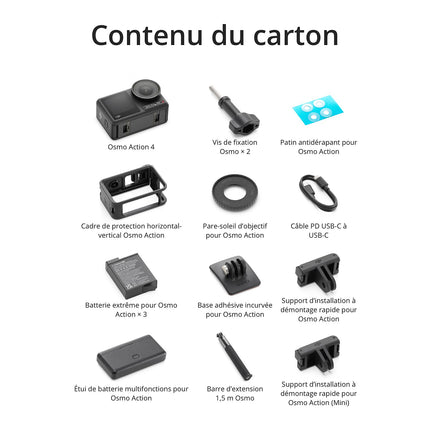 Caméra sport DJI Combo