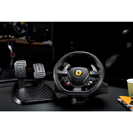 Volant + Pédalier THRUSTMASTER T80 RW Ferrari 488 GTB edition PS5/PS4