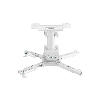 Support vidéoprojecteur KIMEX plafond, hauteur 25 cm, blanc