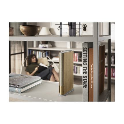 Enceinte portable BANG & OLUFSEN Beosound Emerge Gold Tone Alu/Light Oak