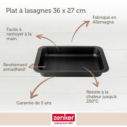 Plat au four ZENKER 7503
