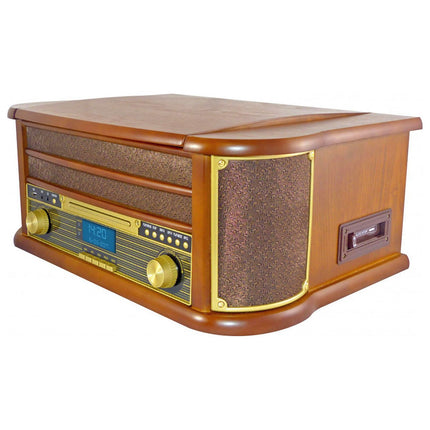 Chaîne HiFi INOVALLEY RETRO29-E vinyle style rétro Bluetooth