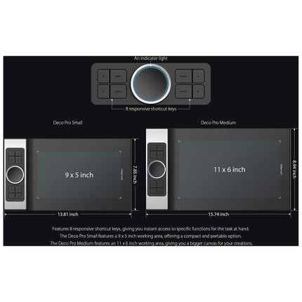 Tablette graphique XPPEN Deco Pro M