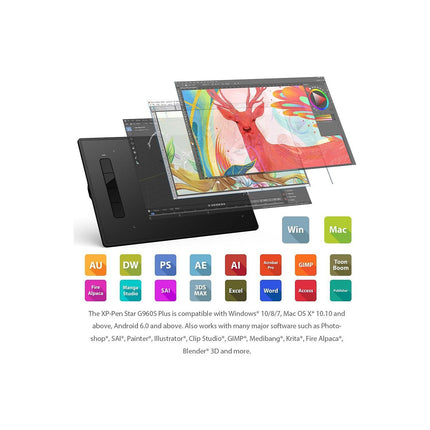 Tablette graphique XPPEN XPSTARG960S-P