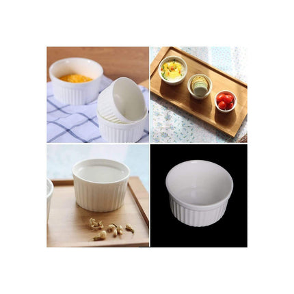 Plat au four HOBBYTECH Lot de 4 Petits Ramequins 9cm x 4,5cm