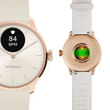 Montre santé WITHINGS Scanwatch Light Gold