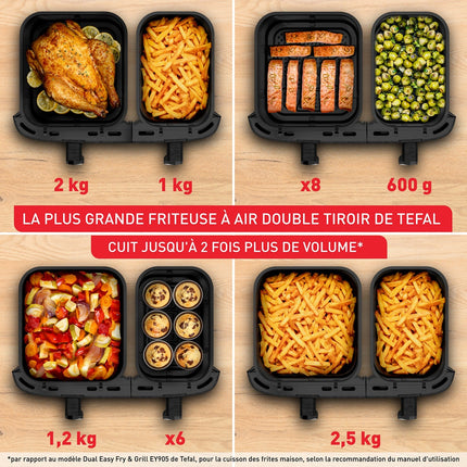 Friteuse sans huile TEFAL Friteuse ss huile EY9428E0 Reconditionné