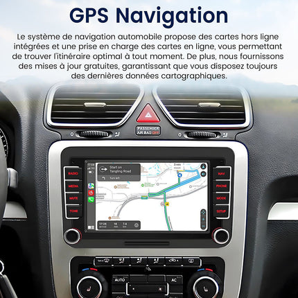 Autoradio connecté JUNSUN pour VW Golf 5 6 Passat Polo 6R Carplay