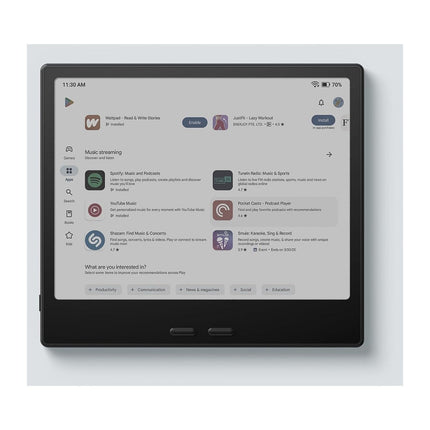 Liseuse eBook BOOX Go Color 7 Black (Gen 2)