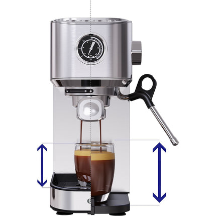 Machine à expresso ESSENTIELB EXP3 19 bars de pression et buse vapeur cappuccino