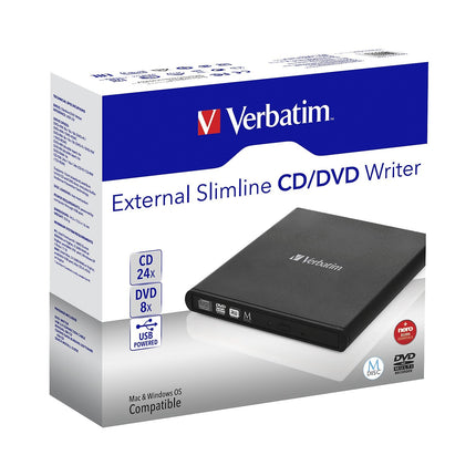 Graveur DVD Externe VERBATIM CD/DVD Externe Ultramince