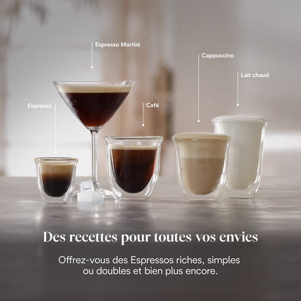 Machine à expresso DELONGHI Linea Classic EM450.M Argent