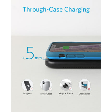 Chargeur ANKER Sans-fil Qi 5/7.5/10W