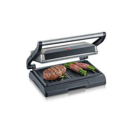 Grille-viande SEVERIN KG 2394 gris, 23x14.5 cm