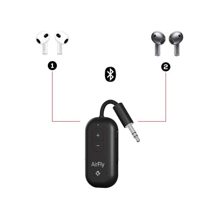 Transmetteur FM TWELVE SOUTH AirFly Pro 2 avec Jack Autonomie 25h
