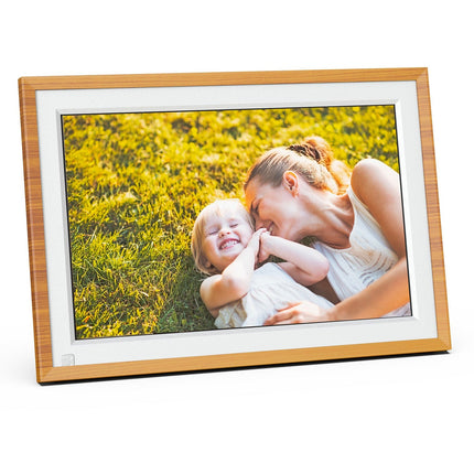 Cadre photo connecté AGFAPHOTO Realiview APF1000WIFI 10 Pouces Bois