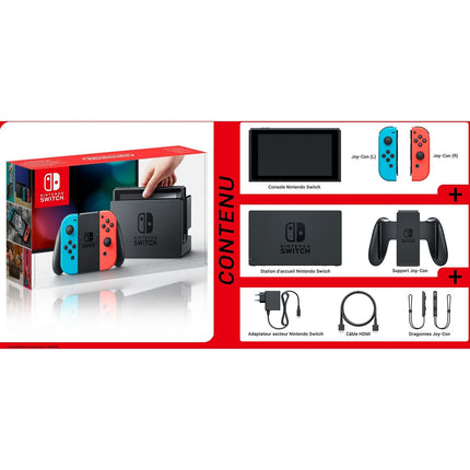 Console NINTENDO Switch 2017 Bleue Reconditionné