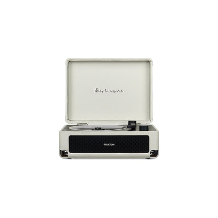 Platine CD PRIXTON Boogie Bluetooth, Radio FM et AUX, Crème