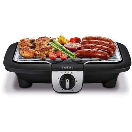 Barbecue électrique TEFAL BG931812 easygrill 2 en 1 sur pieds, 35x21 cm