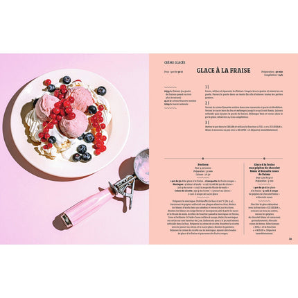 Livre de cuisine HACHETTE Recettes Ninja Creami